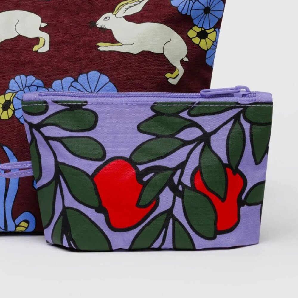 NWOT Baggu Go Pouch Small - Apple Tree (Night Orchard) - Picture 5 of 8